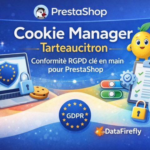Cookie Manager Tarteaucitron – Conformité RGPD clé en main pour PrestaShop