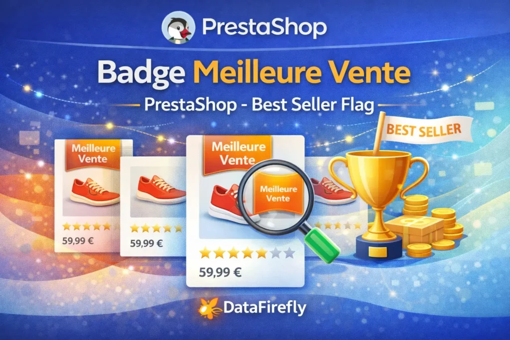 DataFirefly Badge Meilleure Vente — Module PrestaShop