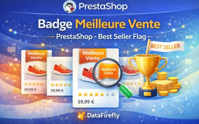 DataFirefly Badge Meilleure Vente — Module PrestaShop