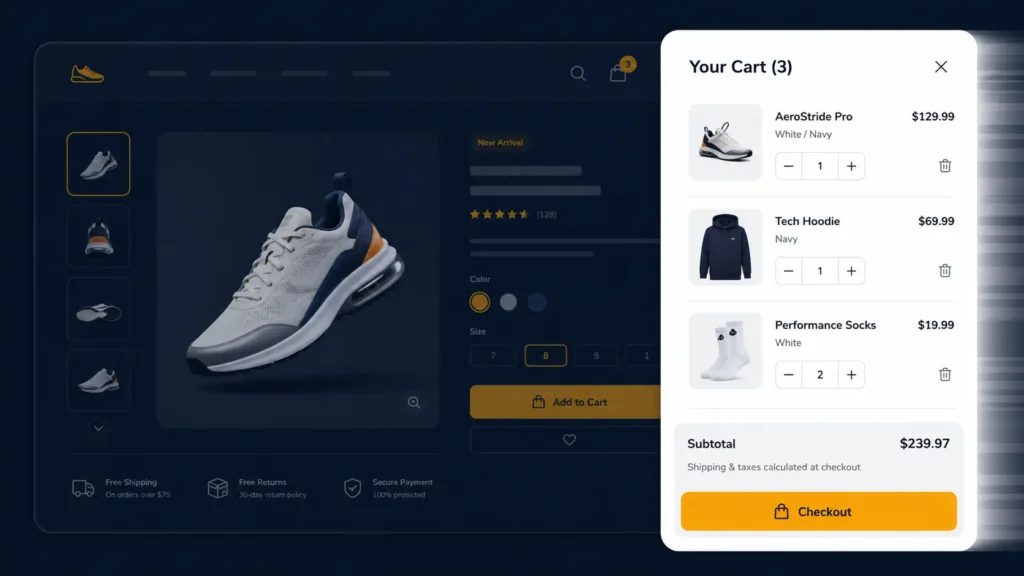 Sidecart Prestashop 8