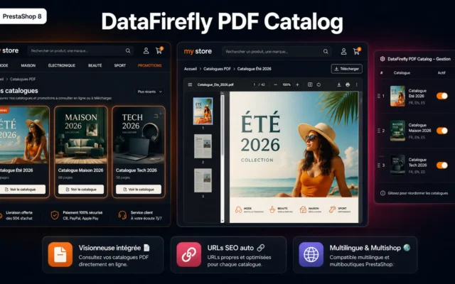 Catalogue PDF DataFirefly Prestashop