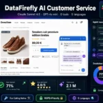 Agent de service client IA répondant aux demandes sur une boutique