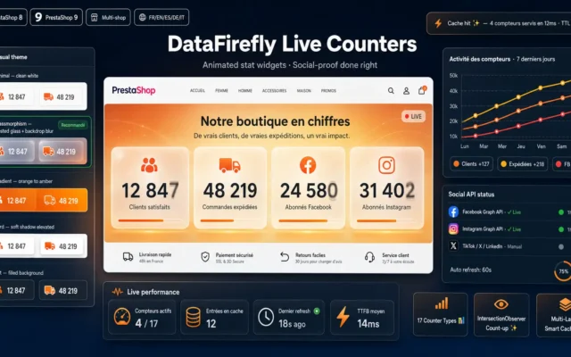 DataFirefly Live Counters