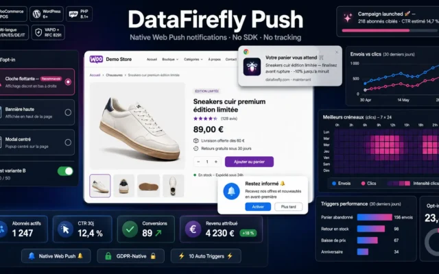 DataFirefly Notification Push Wordpress Wooocommerce