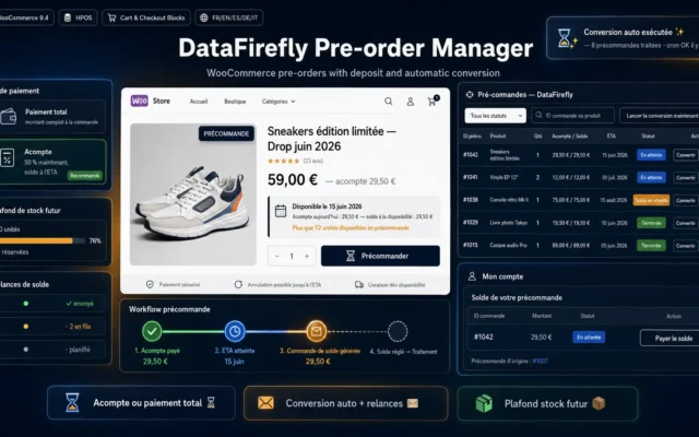 Pre-order Manager