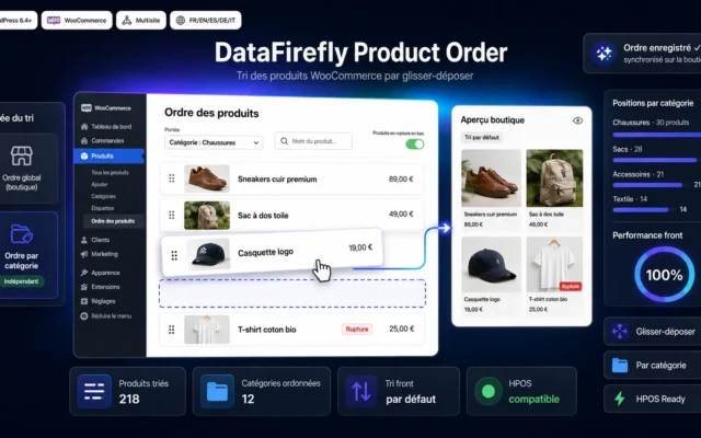 DataFirefly Product Order Woocommerce