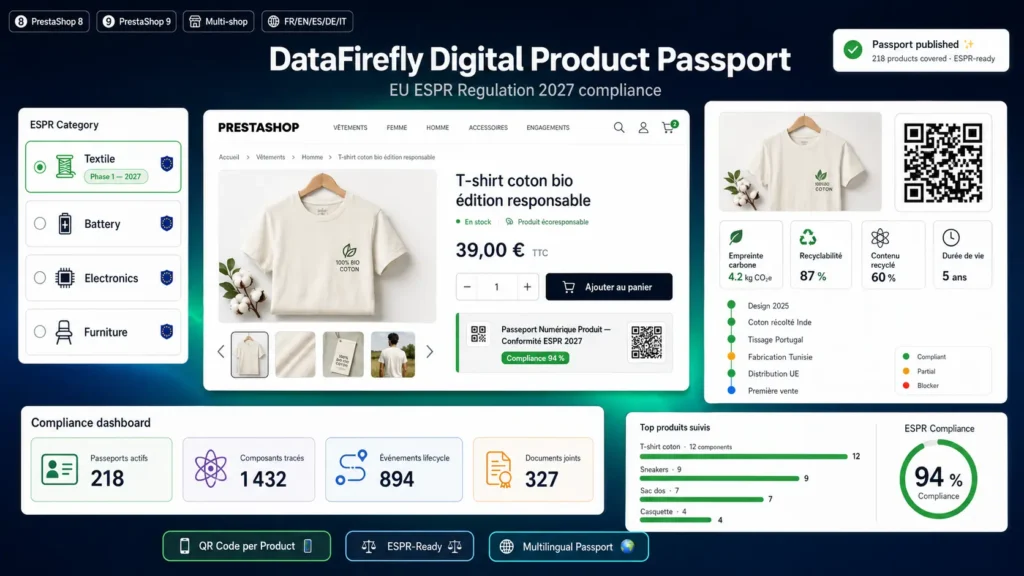 Digital Product Passport Module Woocomerce
