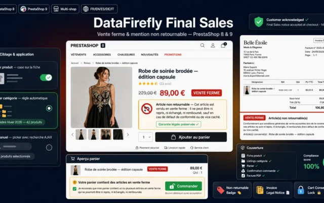 Final Sales Module Prestashop
