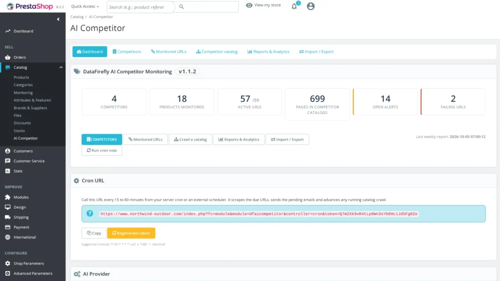 AI Competitor: monitoring cen konkurencji z AI
