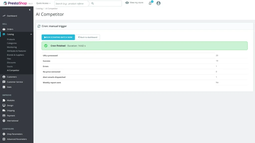 AI Competitor: monitoring cen konkurencji z AI