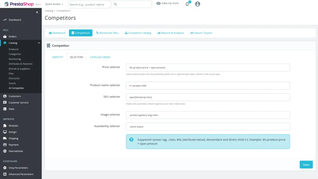 AI Competitor: monitoring cen konkurencji z AI