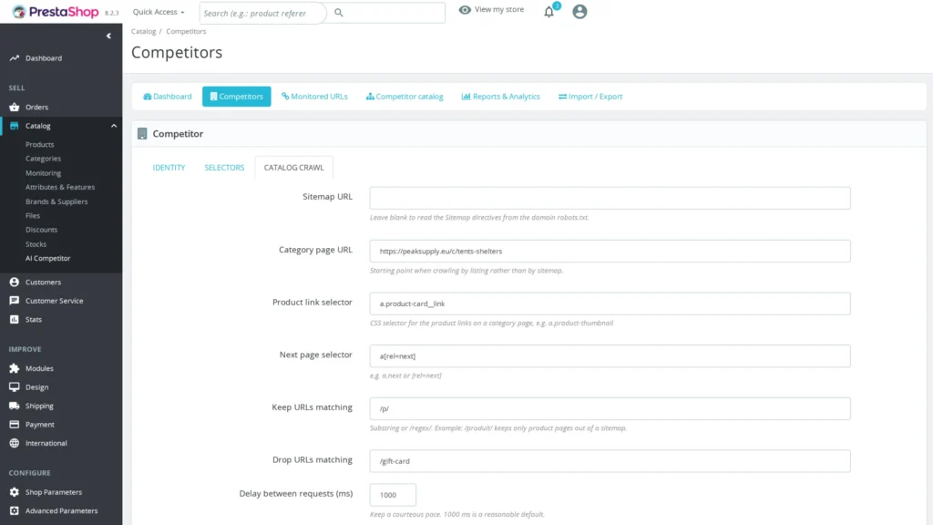 AI Competitor: monitoring cen konkurencji z AI