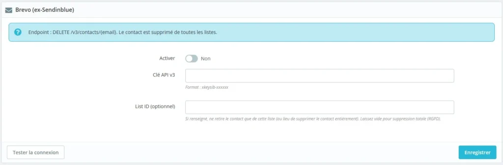 Suppression de compte RGPD Prestashop Capture 3