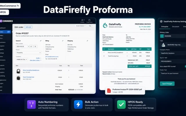 Facture proforma woocomerce by DataFirefly