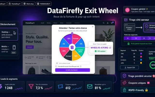 DataFirefly Exit Wheel Prestashop