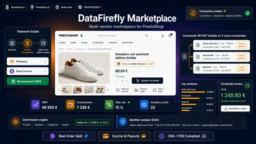 DataFirefly MarketPlace For PRestashop Module