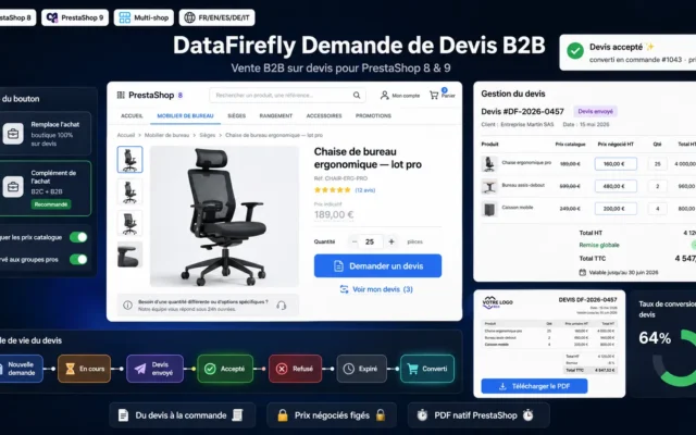Demande de devis Module Prestashop
