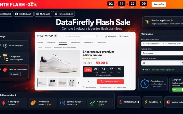 Flash Sale Module Prestashop