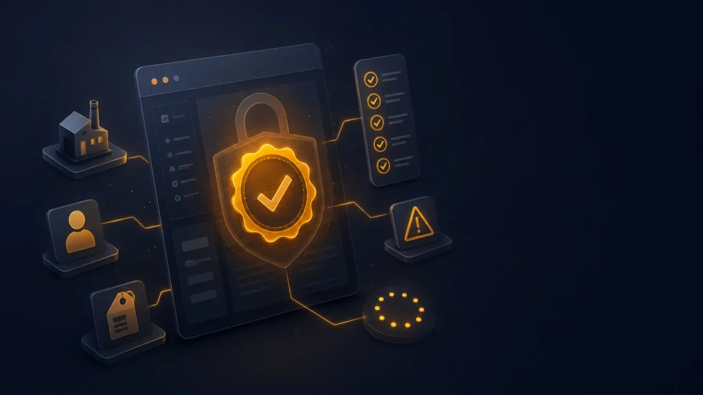 GPSR — checklist conformité