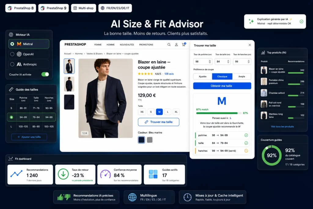 AI Size & Fit Advisor