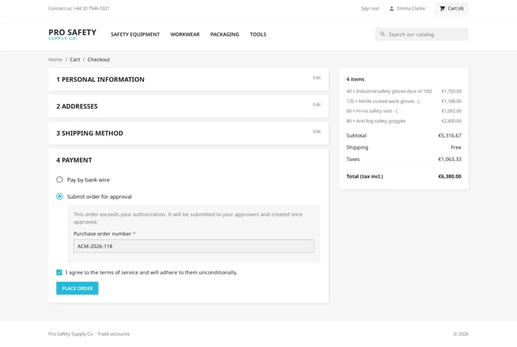 B2B-accounts met Meerdere Gebruikers: Teams & Rollen PrestaShop 8 & 9