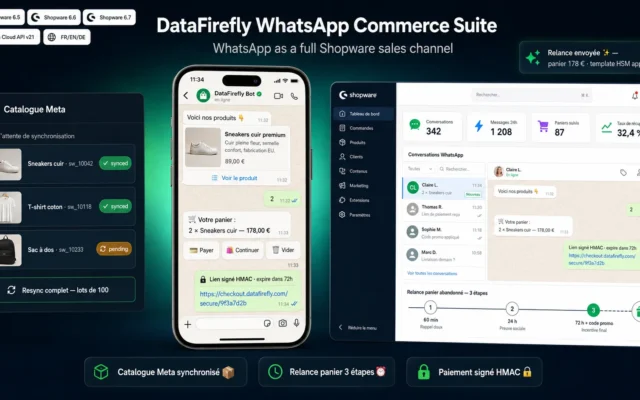 DataFirefly WhatsApp Commerce Suite — Shopware 6