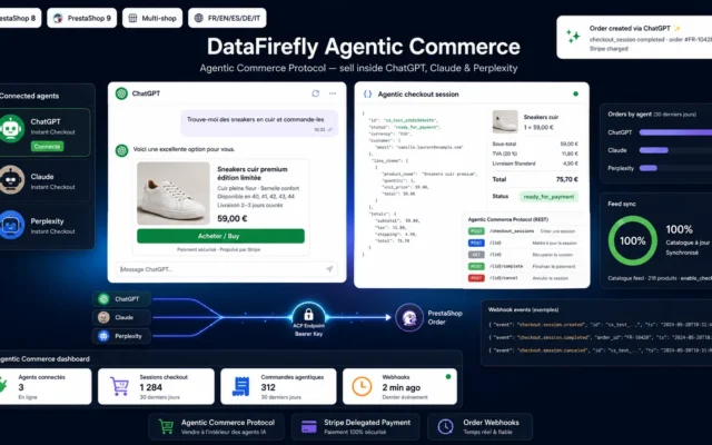 Module ChatGPT Checkout PrestaShop 8 & 9 – Agentic Commerce Protocol (ACP)