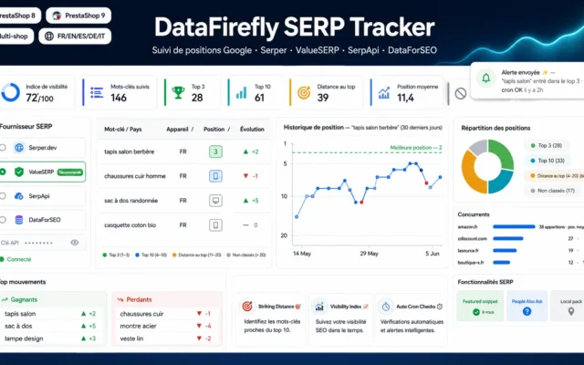 SERP Tracker Module Prestashop
