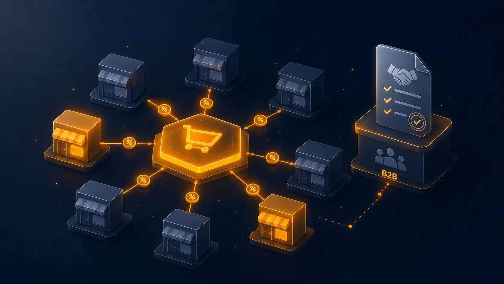 Illustration de l'article sur la marketplace multi-vendeurs et le B2B sur PrestaShop