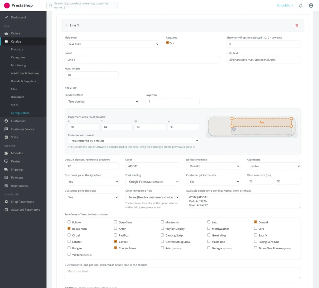 Productconfigurator in Stappen: Visuele Opties, Live Voorbeeld & Prijsimpact (PrestaShop 8 & 9)