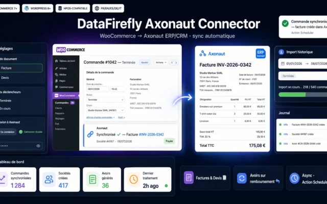 Connecteur Axonaut pour WooCommerce