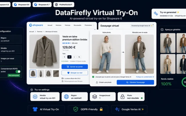 Essayage Virtuel IA pour Shopware 6