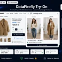 AI virtual try-on of a garment on a WooCommerce product page