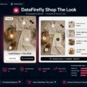 Shoppable PrestaShop lookbook with clickable hotspots opening product pages