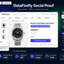 Notifications de preuve sociale affichant achats récents et visiteurs en direct sur PrestaShop