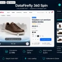 Visionneuse 360° faisant pivoter un produit sur une fiche PrestaShop