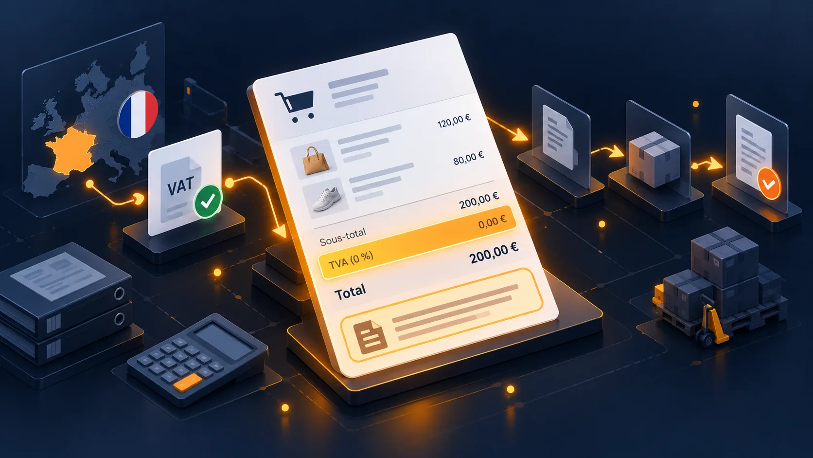Autoliquidation TVA sur PrestaShop : appliquer 0 % aux clients B2B européens éligibles