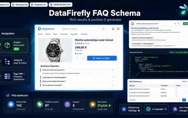 Generator FAQ Schema.org — Rich results i pozycja zero dla Shopware 6