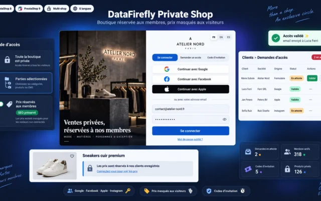Sklep Prywatny i Ukryte Ceny dla PrestaShop 8 i 9