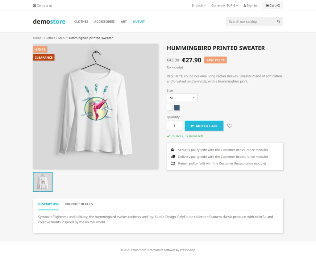 Automatische Uitverkoop van Winkeldochters PrestaShop 8 & 9