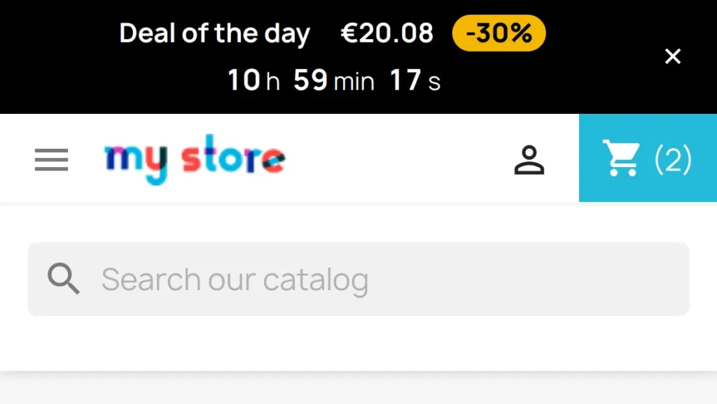 Angebot des Tages für PrestaShop 8 & 9 mit Countdown und begrenztem Bestand