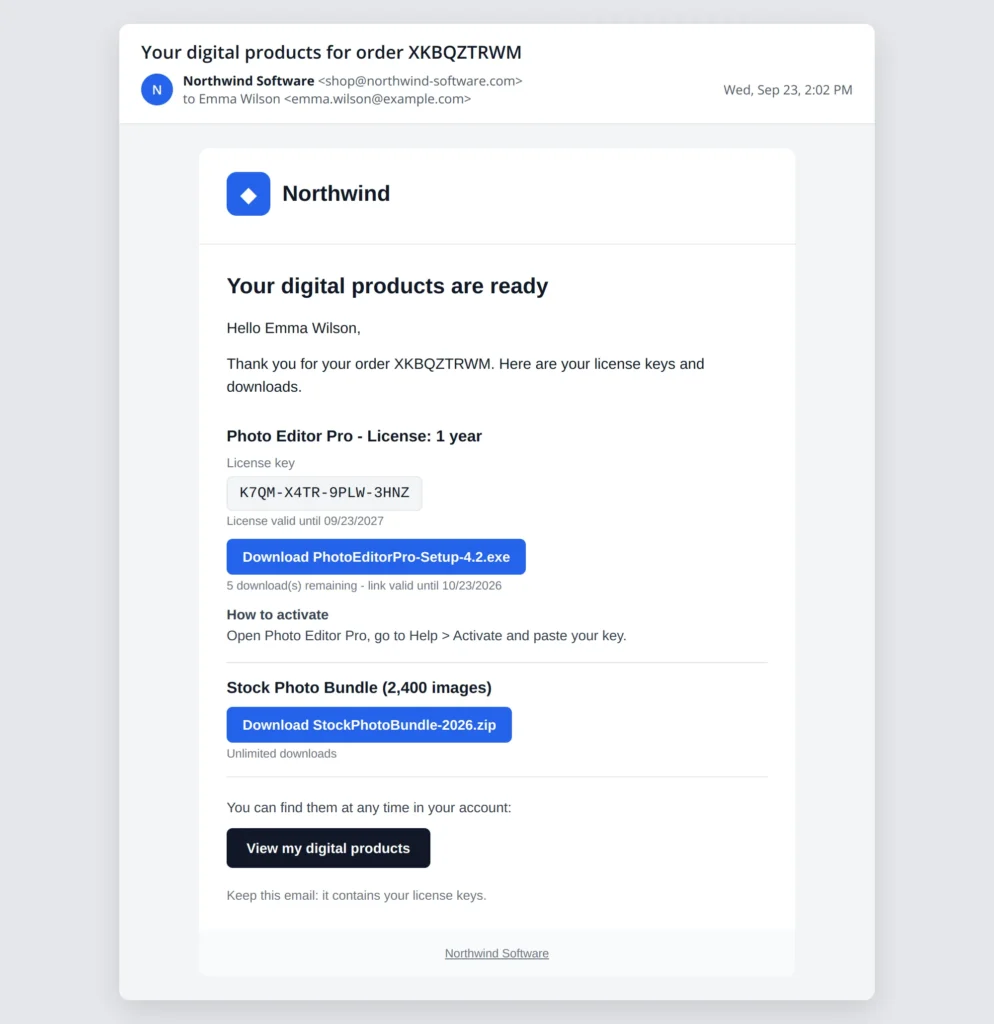 Vendre des Clés de Licence et Produits Numériques PrestaShop 8 & 9